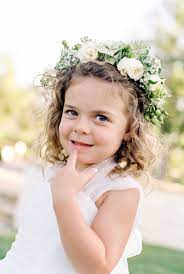Mission Viejo Wedding From Brooke Keegan Weddings And Events Flowers In Hair Flower Girl Hairstyles Flower Girl