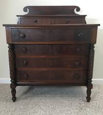 Antique Sheraton Mahogany Men S Dresser With Glove Boxes Circa 1810 Sheraton Dresser Antique Dresser Antiques