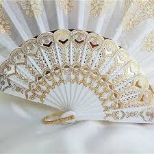 Ventaglio di velo di seta, ventaglio lungo di danza Yangko, ventaglio di  danza del ventre angelo passero ventaglio di danza del partito ventaglio di  pizzo di seta di nozze pieghevole ventaglio di