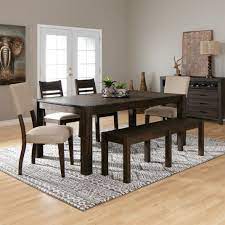 Acacia Dining Set Expandable Dining Room Set Jerome S Casual Dining Room Furniture Dining Room Furniture Sets Affordable Dining Room