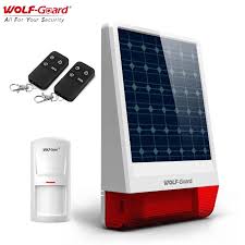 D o you have a shed or other outbuilding that could use light and/or power? Wolf Guard Wireless Weather Proof Solar Siren Outdoor Diy Home Security Alarm Burglar System No Power Working For Shop Farm Shed Alarm System Kits Aliexpress