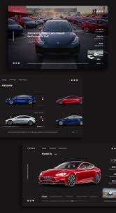 tesla store website tesla new tesla design