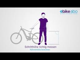 E Bike Rahmenhohe Berechnen
