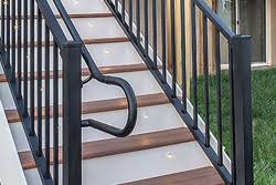 If your stairs require an intermediate landing. Deck Railing The Deck Store
