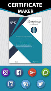 It requires to look gorgeous all the way through whether this can include with our free certificate maker, you can create a custom award certificate template online in under 2 minutes. Certificate Maker For Android Apk Download