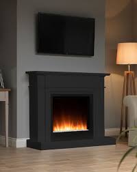 An in depth look at electric fireplace pros and cons. Oslow Electric Suite With Lcd Electric Fire Fireplace Suites