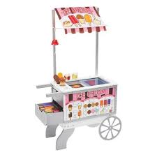 Ensemble De Cuisine A Chariot Pour Aliments Bonbons Play Kitchen Food Cart Ice Cream Cart