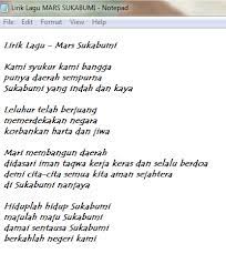 This Is Story My Life Lirik Lagu Mars Sukabumi Jawa Barat Lirik Lagu Iman Lagu