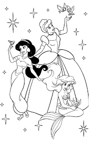 If you love disney princesses, you will also adore this gallery. Free Printable Disney Princesses Cartoon Coloring Page 1 Princess Coloring Pages Disney Princess Coloring Pages Cartoon Coloring Pages