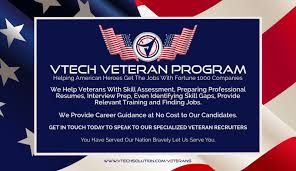 You Have Served Our Nation Bravely Let Us Serve You Vtechveterans Armedforces Veterans Veteransaffai Managed It Services Career Guidance Veterans Programs