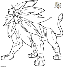 La sua prima immagine è apparsa sulla copertina del gioco pokémon sole il 10 maggio 2016, ma è stato rivelato ufficialmente il 2 giugno 2016 insieme a lunala. Coloriage Pokemon Solgaleo Gx Jecolorie En Coloriage Pokemon Necrozma Coloriage Pokemon Dessin Coloriage Coloriage