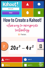 Join a game of kahoot here. How To Create A Kahoot Mrs E Teaches Math