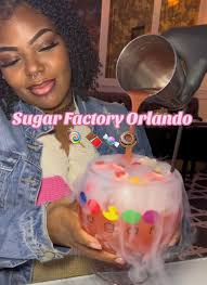 Sugar factory Orlando for the win 🍭🍫🍬Sugar Factory Orlando Sugar Factory  #orlandofoodie #sugarfactoryorlando🍭🍧🍬 #orlandorestaurants Mzquani Monroe