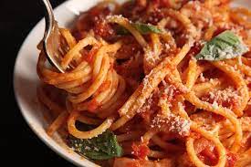 Bucatini All Amatriciana Alla Robert Sietsema Recipe Chow Food Pasta Dishes All Amatriciana