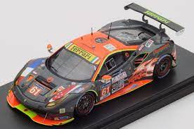 The car was replaced for the 2016 season by the ferrari 488 gte. Ferrari 488 Gte 61 Clearwater Racing 1 18 Looksmart Models