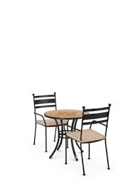 However, if you place an order, and subsequently cancel for whatever reason, you are not penalised. Metal Garden Table Chairs Wooden Outdoor Seating Sets M S