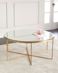 Farren Antiqued Mirrored Coffee Table Mirrored Coffee Tables Glass Table Living Room Coffee Table