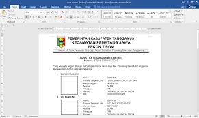 Kebalikan dari surat resign ini adalah surat lamaran kerja. Download Contoh Surat Keterangan Bersih Diri Skbd Ruangan Baca