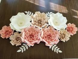 Maybe you would like to learn more about one of these? Large 3d Paper Flower Set Giant Paper Flowers Nursery Decor Baby Shower Photo Backdrop Girl S R Paper Flowers Big Paper Flowers Flower Nursery