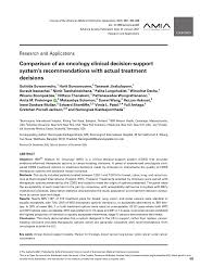 Tuesday, june 1, 2021, west cancer center & research institute acquired ownership of the cancer care center network for radiation oncology services, including all three clinic locations: Pdf Comparison Of An Oncology Clinical Decision Support System S Recommendations With Actual Treatment Decisions