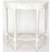 Beveled Doric Console Table White White Console Table Wainscoting Styles Dining Room Wainscoting