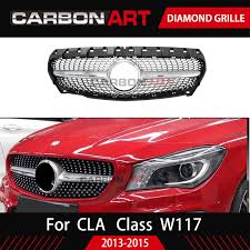 Front Grill Diamond Grille For Cla Class W117 Cla180 Cla 200 Cla260 Cla300 2013 2014 2015 Silver Abs Material Diamond Grill Grills Diamondfront Grill Aliexpress