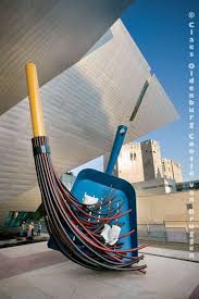 Big Sweep By Claes Oldenburg And Coosje Van Bruggen Denver Art Museum Denver Colorado Stainless Steel Aluminum Fib Claes Oldenburg Public Art Outdoor Art