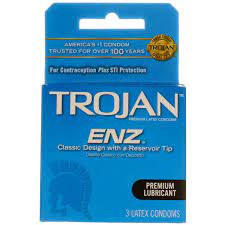 Amazon.com: Trojan 3's Lightblue Lubricated Condoms (Pack of 6) : Health &  Household