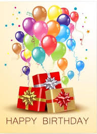 Pin By R A On Birthday Cards Happy Birthday Ballons Happy Birthday Greetings Happy Birthday Messages