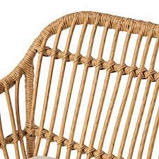 Get it as soon as tue, jul 20. Christopher Knight Home Rodney Indoor Woven Faux Rattan Chairs With Cushions Set Of 2 Light Brown And Beige Finish Amazon In Home Kitchen