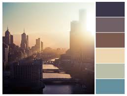 City Color Combination Palette Design Color Scheme Palitra