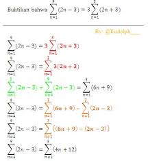 Soal Dan Pembahasan Notasi Sigma Kelas 11
