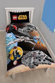 character world lego star wars space single panel duvet set star wars slaapkamer dekbedovertrek star wars