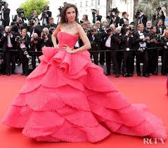 Cinco's dreamy, elegant pieces characterized by masterful techniques were quickly embraced by dubai's fashionable women. Rita Sririta Jensen In Michael Cinco Couture Les Miserables Cannes Film Festival Premiere Red Carpet Fashion Awards Designer Evening Dresses Red Carpet Fashion Fashion