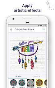 The app offers a great variety of relaxing mandalas for adults. Coloring Book For Me Premium Mod Apk