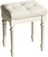 Zhongqi Comfortable Dressing Table Stool Padded Bench Chair With Wood Legs Makeup Vanity Stool In 2020 Dressing Table With Stool Living Room Bench Vanity Stool