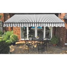 Electric patio heaters uk screwfix. Greenhurst Kensington Easy Fit Patio Awning Grey White 3 X 2m Patio Awnings Screwfix Com