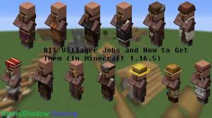 Armorer, blast furnace, novice iron . All Villager Job Block Jobs Ecityworks