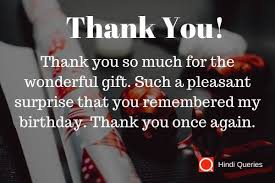 5 thank you notes for birthday wishes. 60 Awesome Thanks Message For Birthday Wishes Hindiqueries