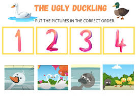 He felt very happy to be with his friends. The Ugly Duckling Online Worksheet