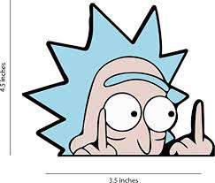 Free Free Rick Middle Finger Svg SVG PNG EPS DXF File
