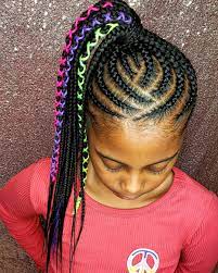 17 Braided Ponytails That Will Never Go Out Of Hairstyles New Natural Hairstyles Kids Braided Hairstyles Black Kids Braids Hairstyles Hair Styles