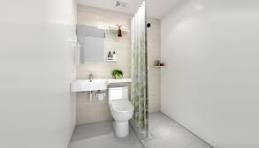 China Integral Bathroom of Prefabricated Mobile Building ...