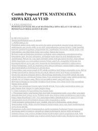 Untuk membantu sobat pendidik semua, admin ingin berbagi sedikit yang admin dapat dari internet juga, silabus kurikulum 2013 untuk sekolah dasar ( sd ). Contoh Proposal Ptk Sd Kurikulum 2013