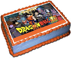 Our edible picture cake toppers are 100% edible. Amazon Com Dragon Ball Z Cake Topper 1 4 8 5 X 11 5 Inches Birthday Cake Topper Grocery Gourmet Food