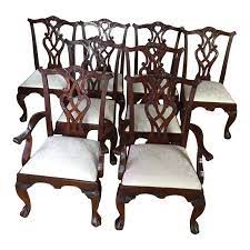 1980s Vintage Stanley Stoneleigh Dining Chairs Set Of 8 Chair Dining Table Chairs Dining Chairs