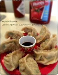 Easy And Tasty Steamed Chicken Dumplings Chicken Momos Recipe Steamed Chicken Chicken And Dumplings Momos Recipe