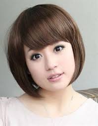 Short Hairstyles For Round Face Girls Haircut Ideas Gaya Rambut Rambut Pendek Gaya Rambut Sedang