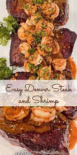 Easy Denver Steak And Shrimp Recipe Steak And Shrimp Denver Steak Recipes