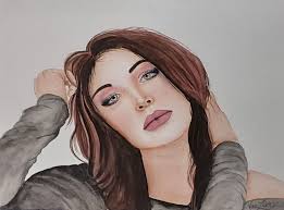 Americano​ coffee" hot hot☕ Watercolor